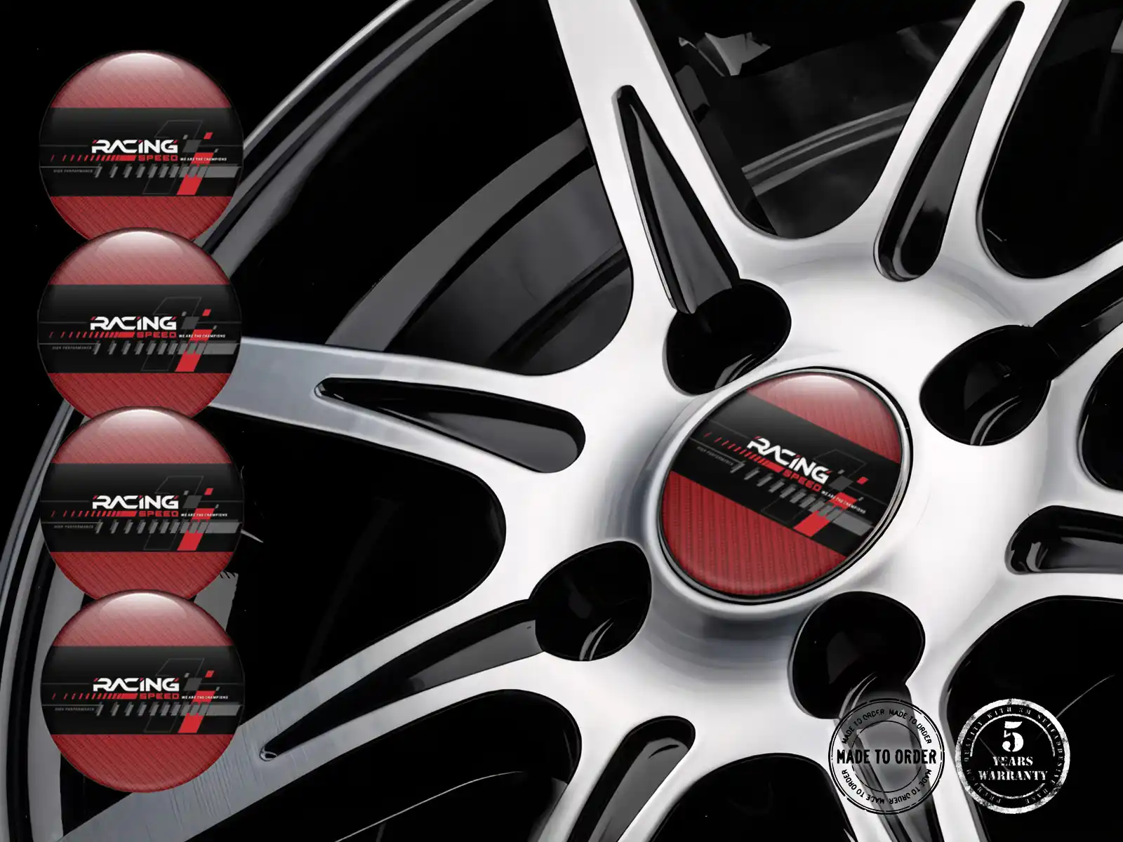 Rim Decals Label Gravitational Cascade